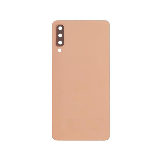 Back Cover+Camera Lens Samsung Galaxy A7 2018/A750 Gold